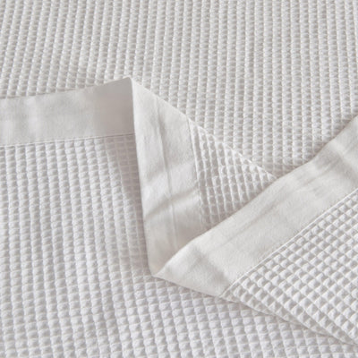 100% Cotton Small Waffle Weave Blanket - Hazel Collection