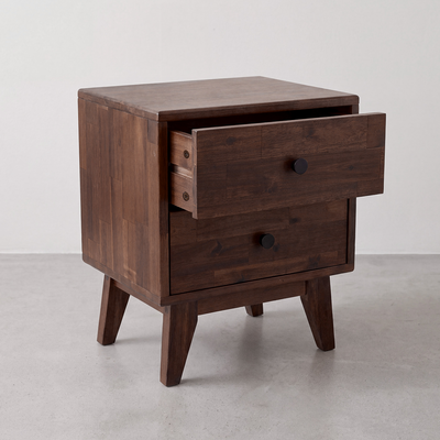 Silvia Solid Wood Nightstand