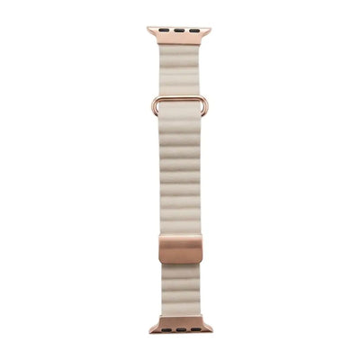 Magnet Leather Apple Watch Strap