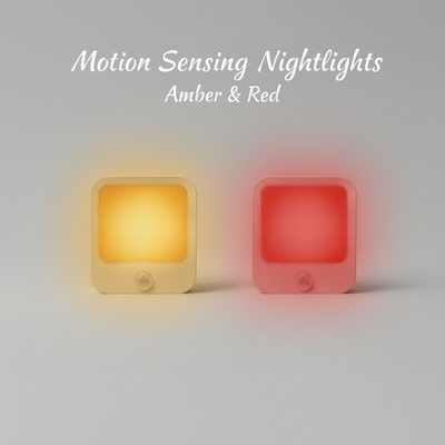 Nightlight - Motion Sensing Amber Circadian Friendly