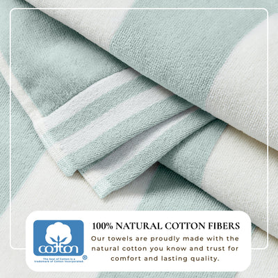 Striped Cabana Beach Towel - Edgartown Collection