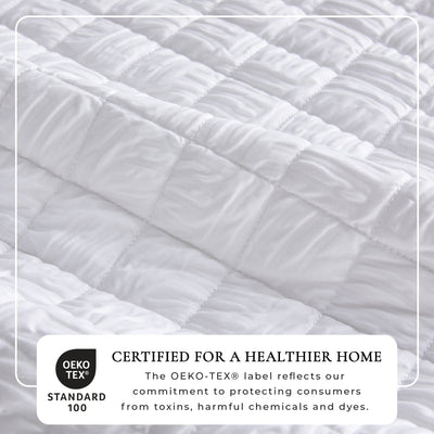 Diamond Embossed Quilt Set - Diamond Microsculpt Collection
