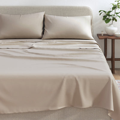 Viscose from Bamboo & Cotton Blend Jersey Knit Sheets